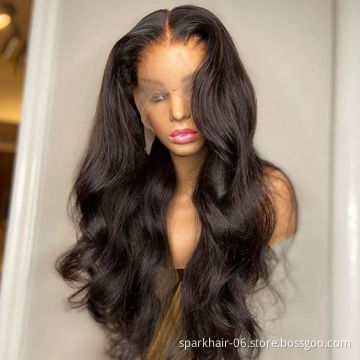 Cheap 100% Natural Human Hair Wigs For Black Women,Hd Front Lace Wig Human Hair,100% Virgin Brazilian Human Hair Lace Front Wig